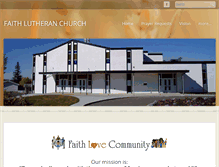 Tablet Screenshot of faithgp.com