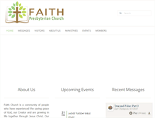 Tablet Screenshot of faithgp.org